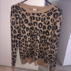 A New Day-Cheetah print sweater
